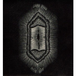  Wojna-schron II mezzotinta 10x9,5 cm 2022 