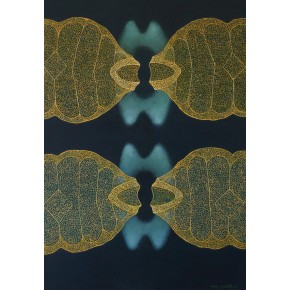  Dezyderata XXXVI olej 100x70 cm 2023 