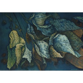  Eden- bezsenne noce X olej 70x100 cm 2024 