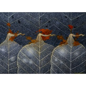  Eden -głos ludu olej 50x70 cm 2025 